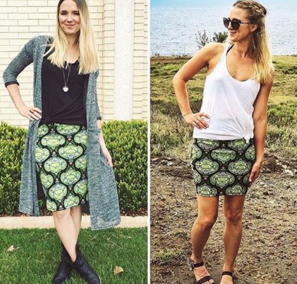 *HP* LuLaRoe NWT Cassie Skirt XL - Picture 8 of 8